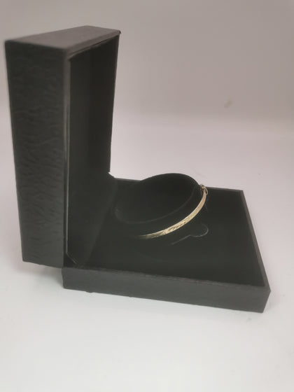 9k Gold Bangle 3.0G Fully Hallmarked(375) and Tested