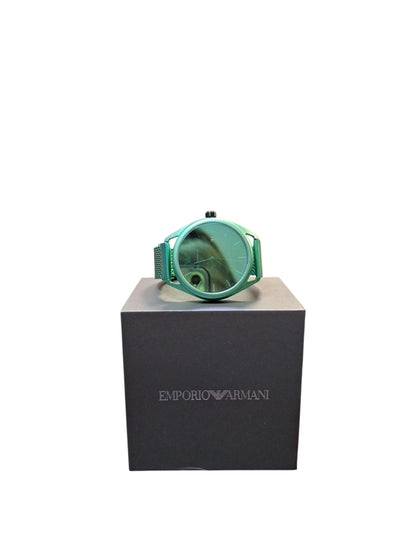 Armani AR11326 - Metallic Green Watch