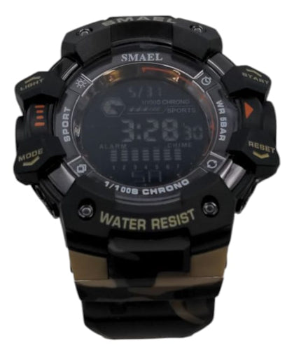 Smael 100s Men's Digital Watch, Cameo Green