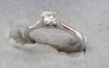 18ct White Gold Ring 0.25ct Size M