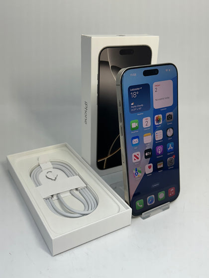 Apple iPhone 16 Pro Max 256GB Natural Titanium BH 100% Apple Warranty Feb 2026