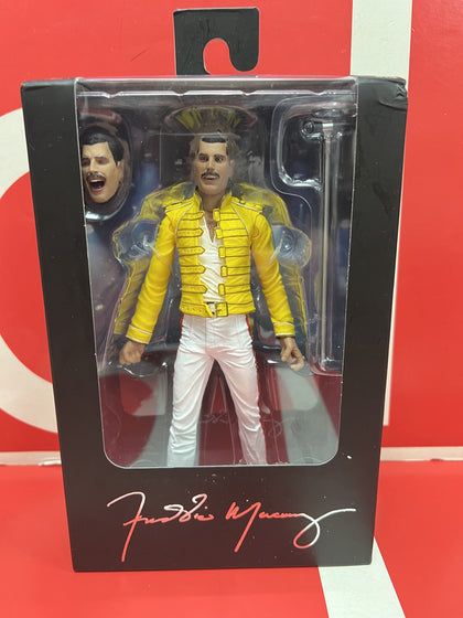 NECA Queen Freddie Mercury The Magic Tour '86 7-Inch Scale Action Figure - Free UK Shipping