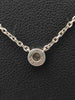 Pandora (ALE 925) Sterling Silver Necklace - 18" Long - 0.15ct Lab Grown Diamond