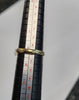 9ct Yellow Gold Ring with Blue & Green Stones - Size S - 3.56g total
