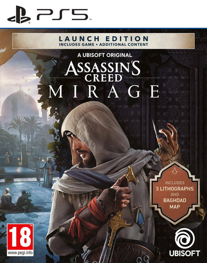 PS5 Assassin's Creed Mirage Launch Edition.
