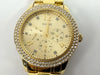 Guess Ladies WL097L2 bedazzle gold plated watch