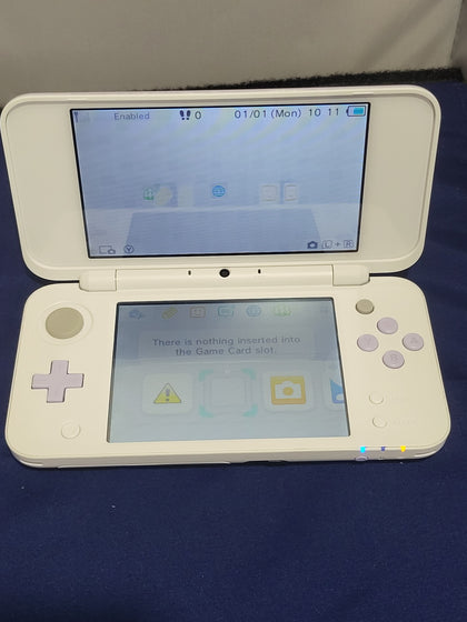 NEW 2DS XL Console, White & Lavender