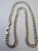 Silver Curb Chain 20" 48.33g