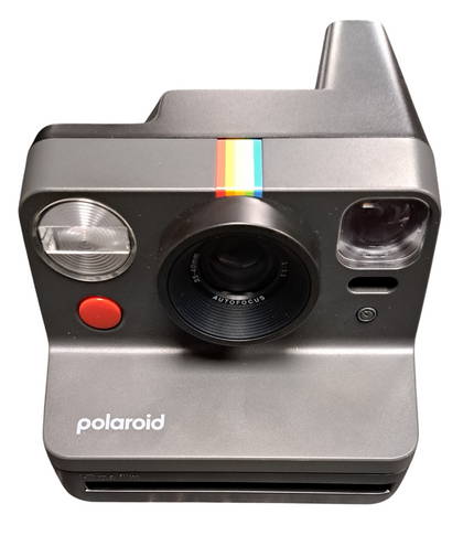 Polaroid Now Camera - with accessories and carry case.