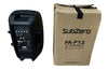 Sub-zero SZPA-P12 PA System with Mic Boxed like new