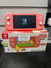 Switch Lite Console, 32GB Isabelle Aloha Coral Pink, (No DLC)
