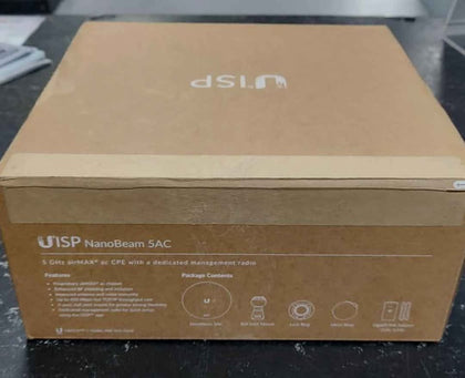 NanoBeam 5AC WiFi distributor **SEALED IN THE BOX**