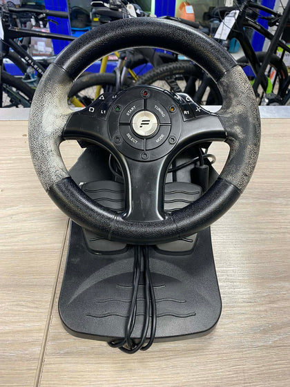 Fanatec Speedster Pure Steering Wheel + Pedals