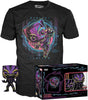 Marvel Black Panther Blacklight Pop! Vinyl Figure & T-Shirt Box Set