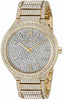 Michael Kors MK3360 Dial Crystal-Set Steel Ladies Watch