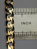 9CT GOLD CURB BRACELET