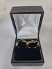 Gold Earrings 375 9ct 1.3G Earrings 2cm in Diameter