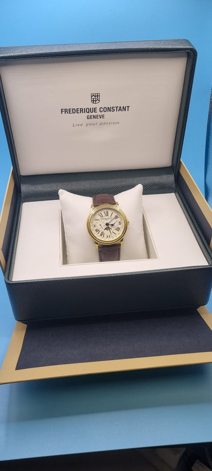 Mens Frederique Constant Classics Business Timer .