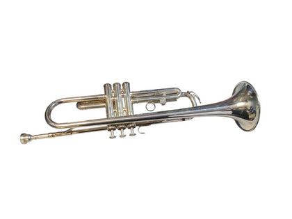 Yamaha T100S  silver plated trumpet & case