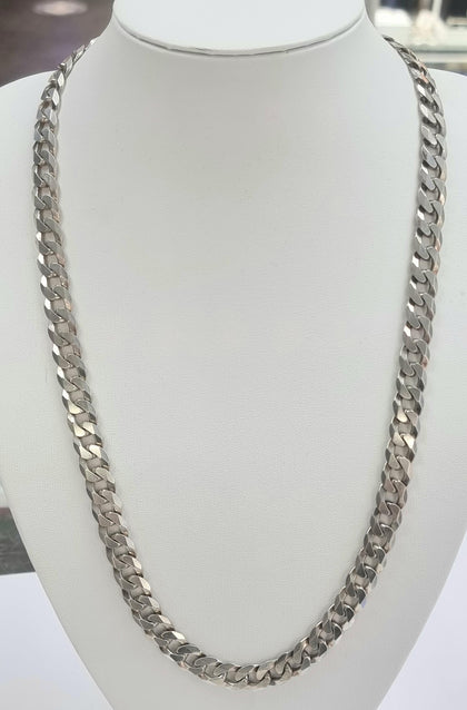 Silver Curb Chain 925 24