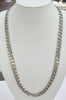 Silver Curb Chain 925 24"