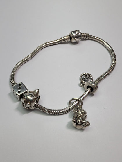 Pandora Charm Bracelet With Charms