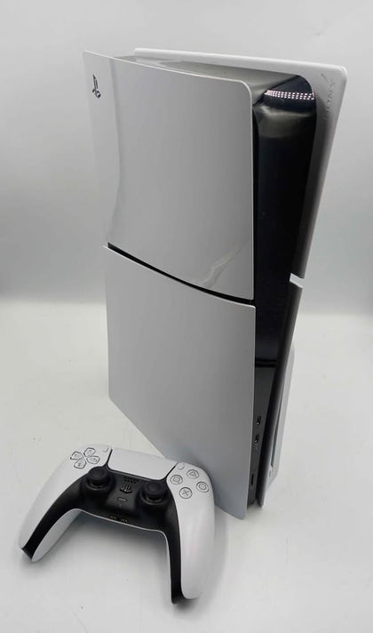 PlayStation 5 Slim Console 1TB Disk Edition With White Pad