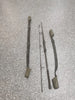 Nash Scope 6.3LB Abbreviated Handle Rods x 2 (With Original Tip Tops)