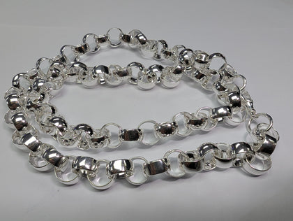 Brand new heavy silver 925 beltcher chain
