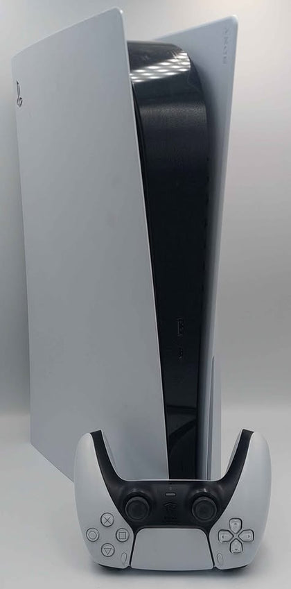 PS5 console 825GB white with pad and cables unboxed