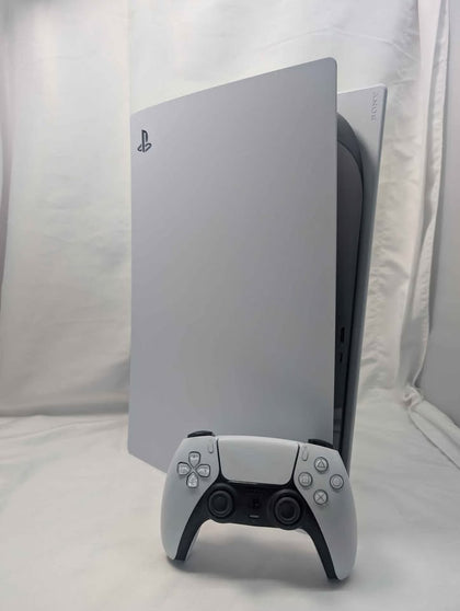 PlayStation 5 Digital Edition Console - White - 825GB - Includes 1x White Controller - Unboxed