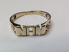 9CT GOLD NAN RING SIZE T PRESTON STORE