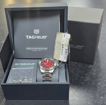 Tag Heuer Aquaracer Red Professional 200 Automatic Watch 40mm - WBP2114