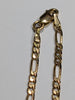 9ct gold Figaro chain