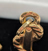 750 18CT HALLMARKED, YELLOW GOLD, Nautical Rope Anchor Pendant, 2.1 Grams