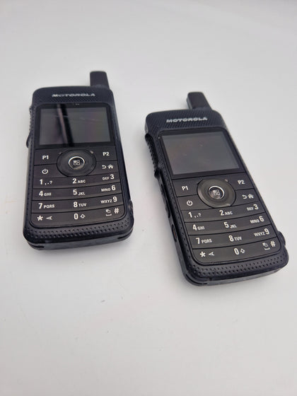 Pair Motorola SL4000 professional radios with all accessories UNBOXED
