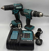 ** collection only ** MAKITA DHP453 + DHP483 Drill BUNDLE 1 X BATTERY AND CHARGER