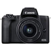 Canon EOS M50 Mark II + EF-M 15-45mm Is STM DSLR Camera