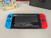 Nintendo Switch Neon Red/Blue Bluey The Videogame Console Package