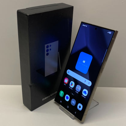 Samsung Galaxy S24 Ultra Unlocked Model SM-S928B/DS 256GB in Titanium Grey Boxed