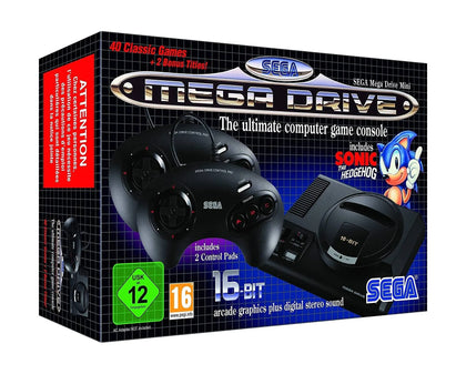 Sega Mega Drive Mini - 42 Classic Games - Boxed