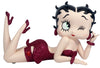 Betty Boop Lying Down Pink Fuchsia Glitter Dress 20.5cm