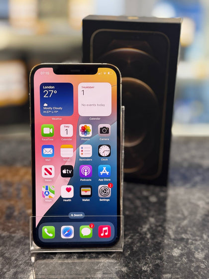 iPhone 12 Pro (Gold) - Boxed, Unlocked, 128GB (Grade B)