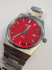 Tissot Watch Red Face Boxed