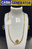 9ct Gold Chain 8.86g 22"
