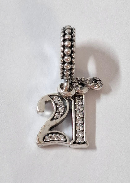 Pandora 21 Years of Love Pendant Charm