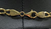 9CT Hallmarked 375, Yellow Gold, Thin Curbed Chain W/ Lobster Lock, 21", 12.41g
