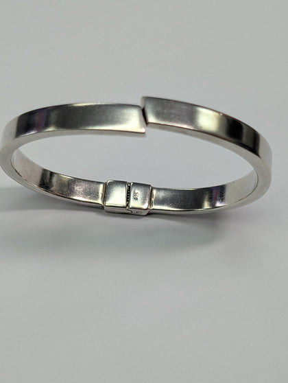 Silver 925 Snap Bangle