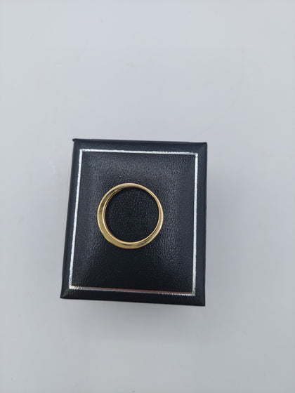 18k Gold DIA ring 2.7G Hallmarked(750)&Tested Size N