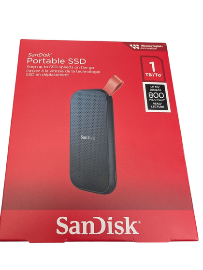 BRAND NEW SANDISK PORTABLE SSD 1TB HARD DRIVE PRESTON STORE
